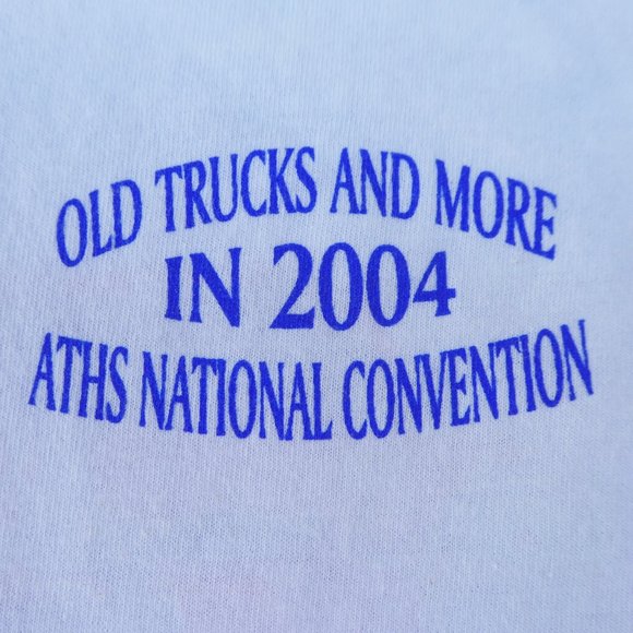Vintage 2004 T Shirt Old Trucks ATHS National Convention Southern California XL - Picture 5 of 10